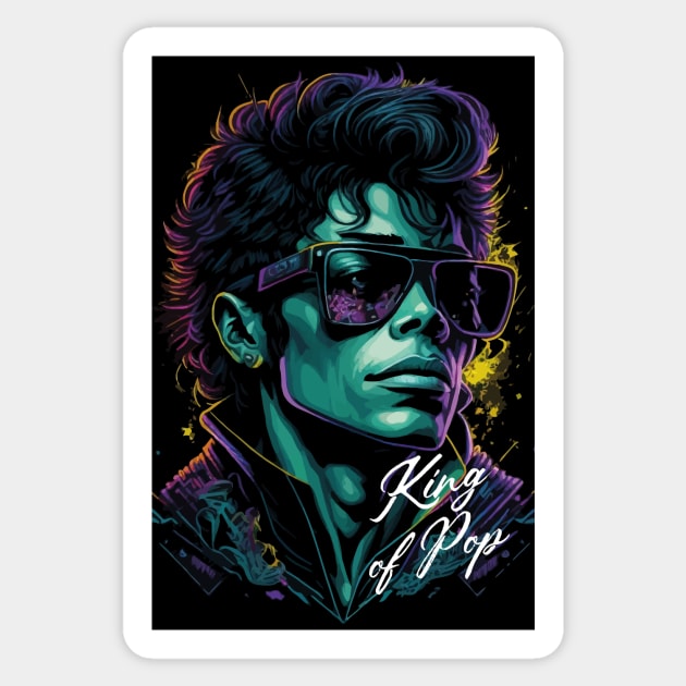 King of Pop Sticker by By_Russso